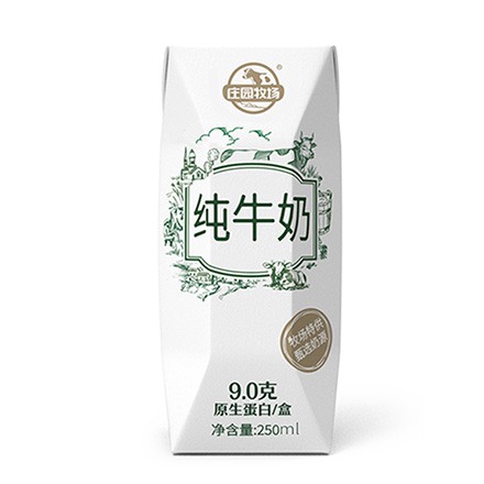 庄园利乐钻纯牛奶