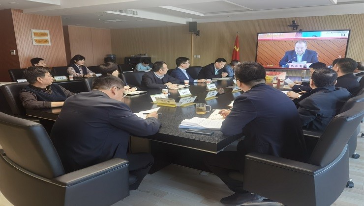 庄园牧场参加农垦集团“三抓三促”行动动员部署会议