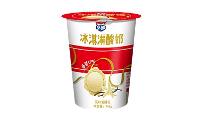 香草味冰淇淋酸奶